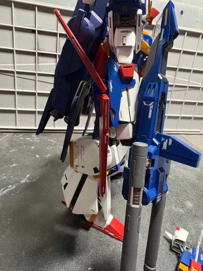 ガンプラMG 1/100ver ka強化型ZZ ガンダム完成品