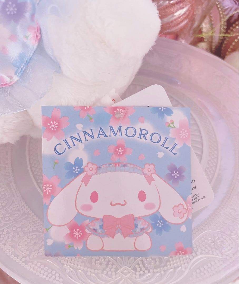 激レア♡希少♡サンリオ♡シナモロール♡ぬいぐるみ♡LIZLISA♡リボン♡ピンク