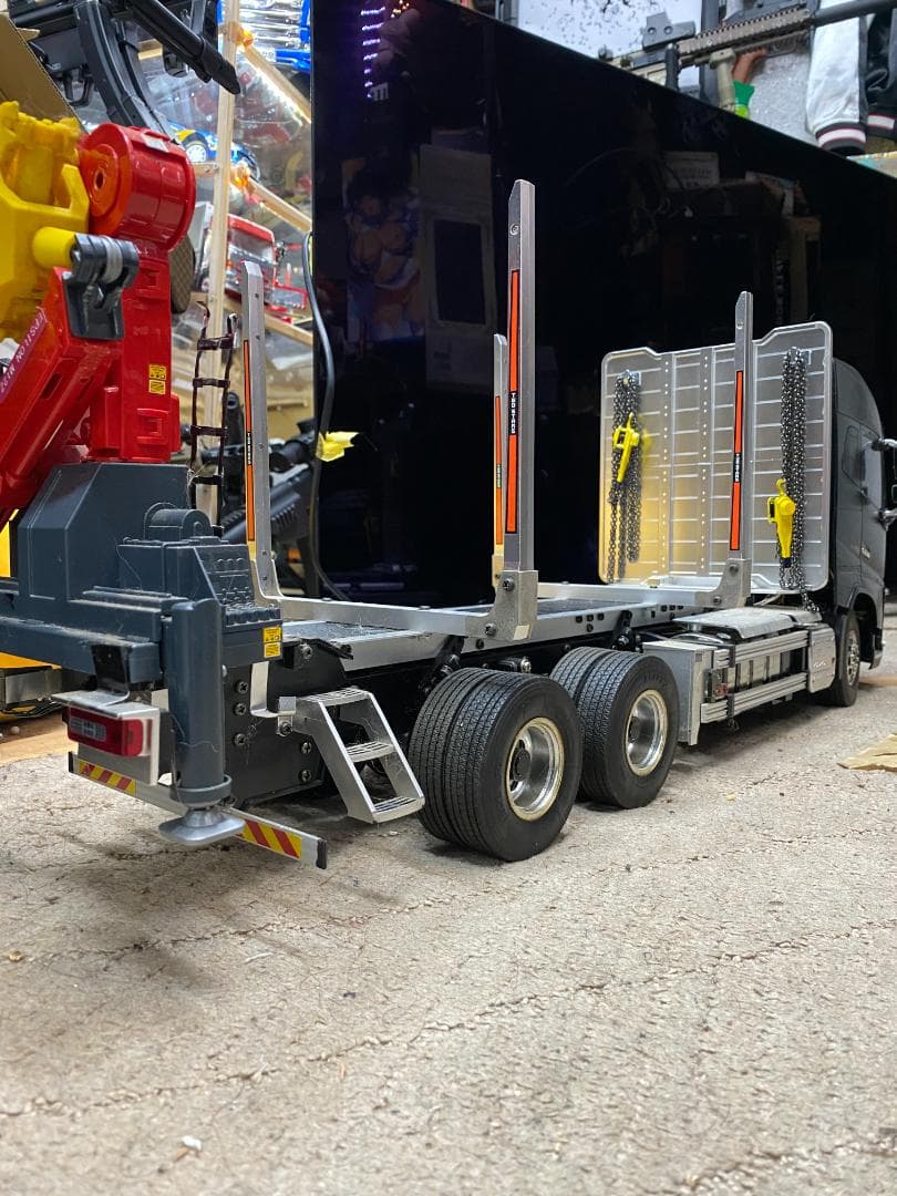 タミヤ　1/14 ボルボFH16　6x4　ティンバートラック　フルオペレーション