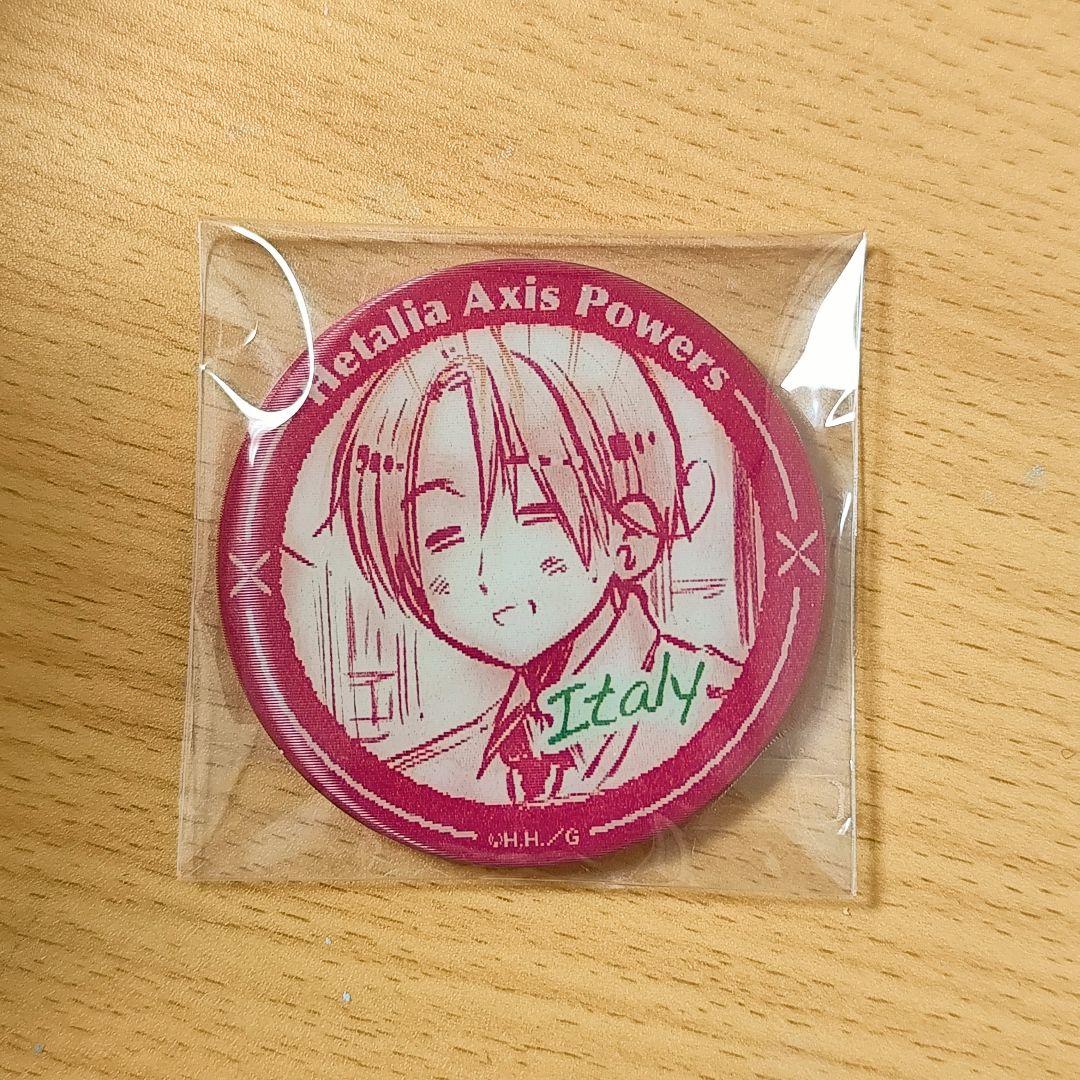 ヘタリア チェンジング缶バッジ イタリア