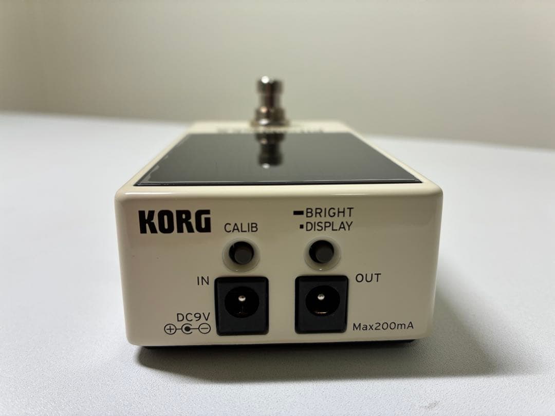 【新品同様】KORG(コルグ) / PB-X CR　ペダルチューナー　限定カラー
