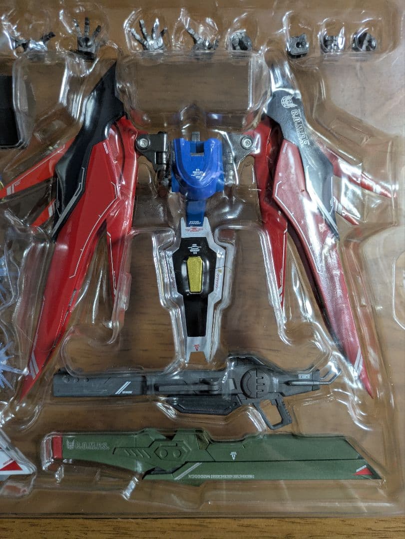メタルロボット魂　デスティニーガンダムSpecⅡ + 光の翼&エフェクトセット