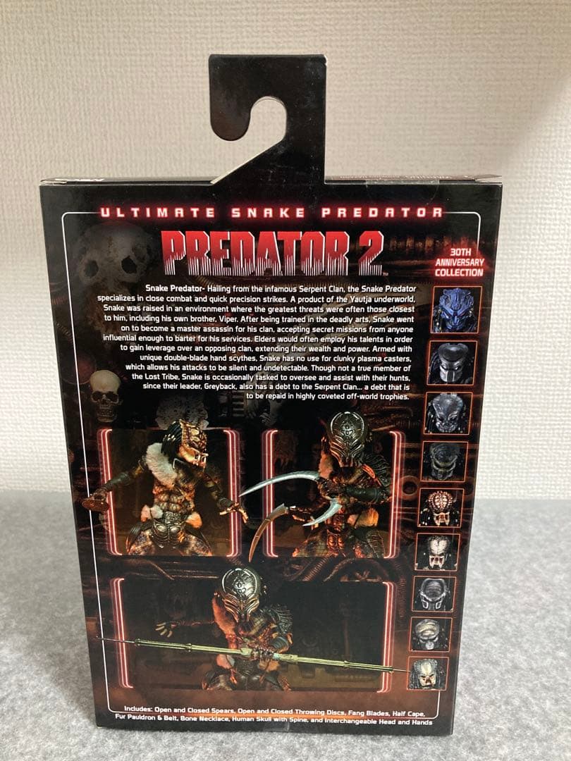 NECA ネカ　プレデター2 スネーク　プレデター