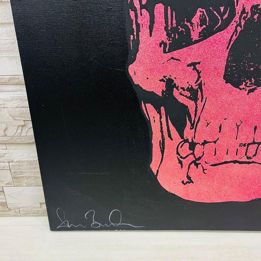SHANE BOWDEN シェーンボーデン スカル 91×91cm