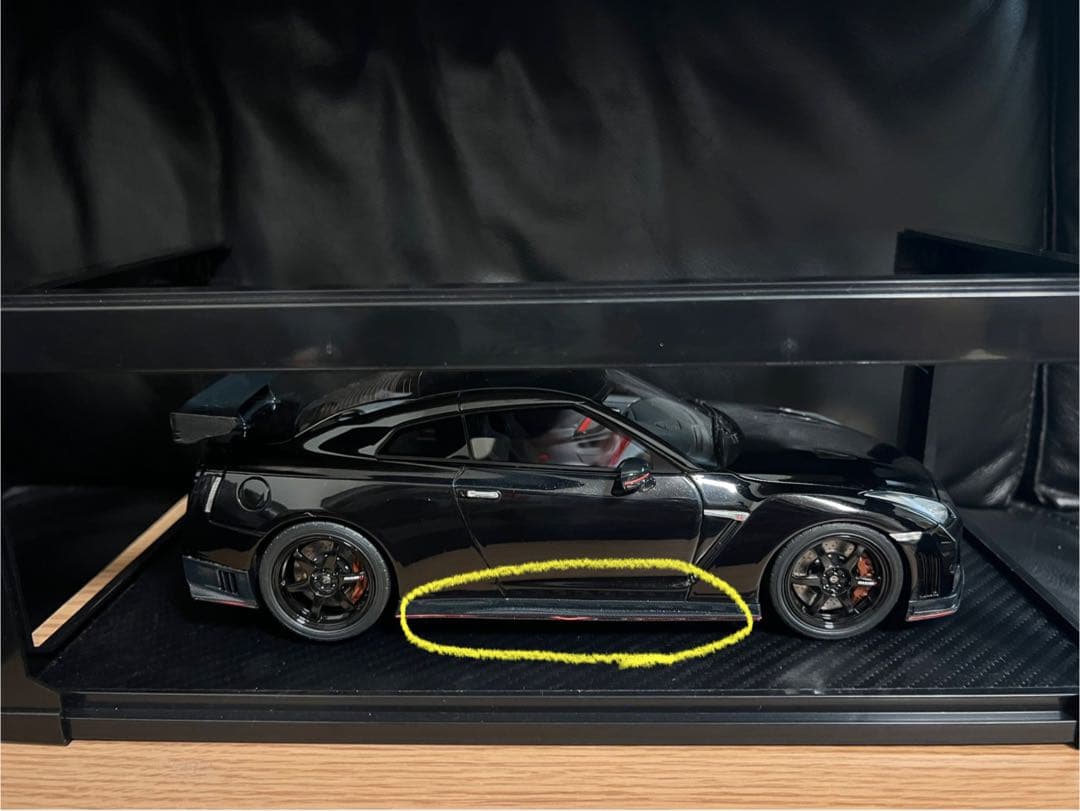 ignition model Nissan GT-R ブラック