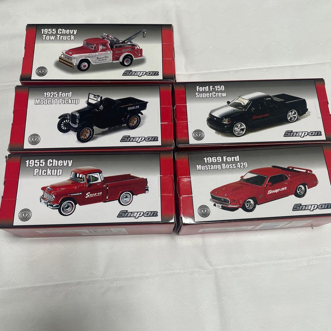 スナップオン ミニカー 5台セット