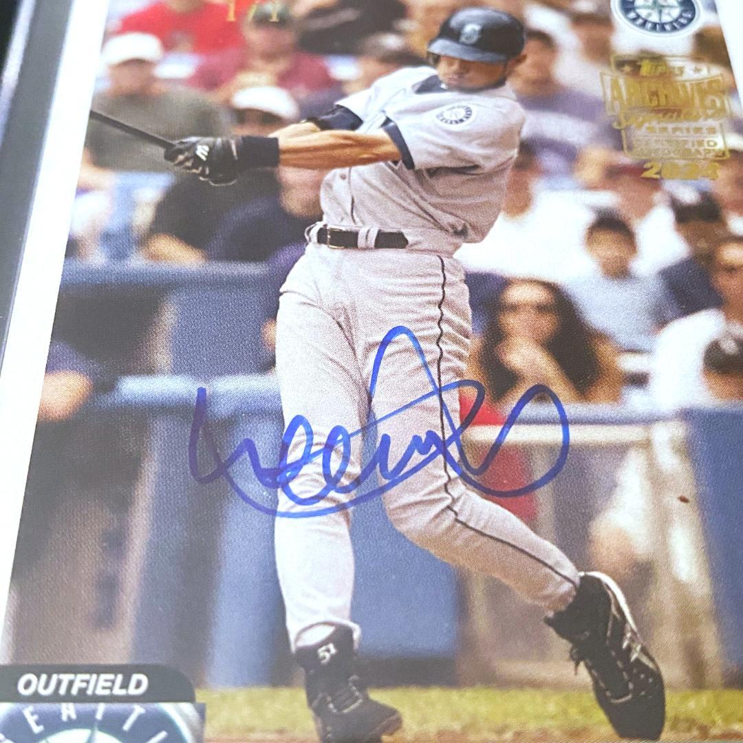【世界で1枚】至宝★イチロー★直筆サインカード★TOPPS ARCHIVES