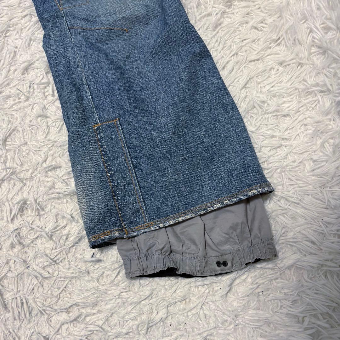 最高峰 バートン デニム パンツ スノボ ゴアテックス 防水 スノボパンツ