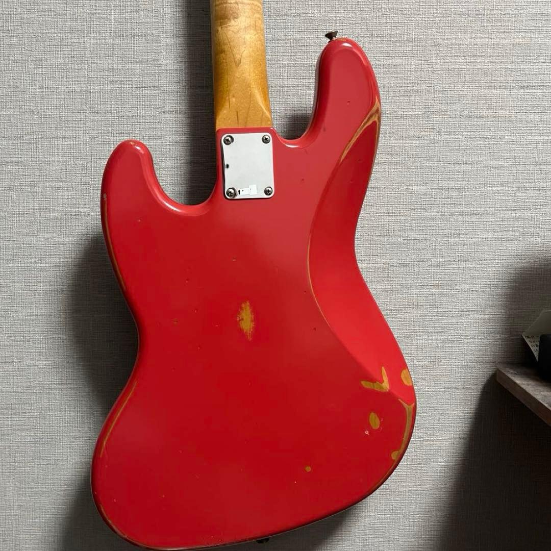 Fender Road Worn 60s ジャズベース Fiesta Red