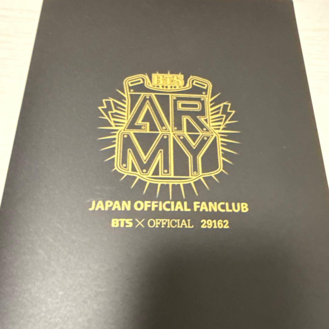 BTS 防弾少年団 公式ファンクラブ会報 クリスマスカード カードケース