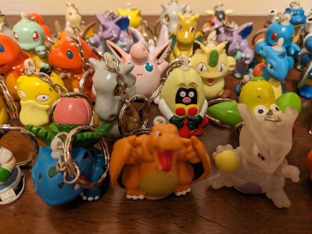 ポケットモンスター　フィギュアキーホルダー 初代