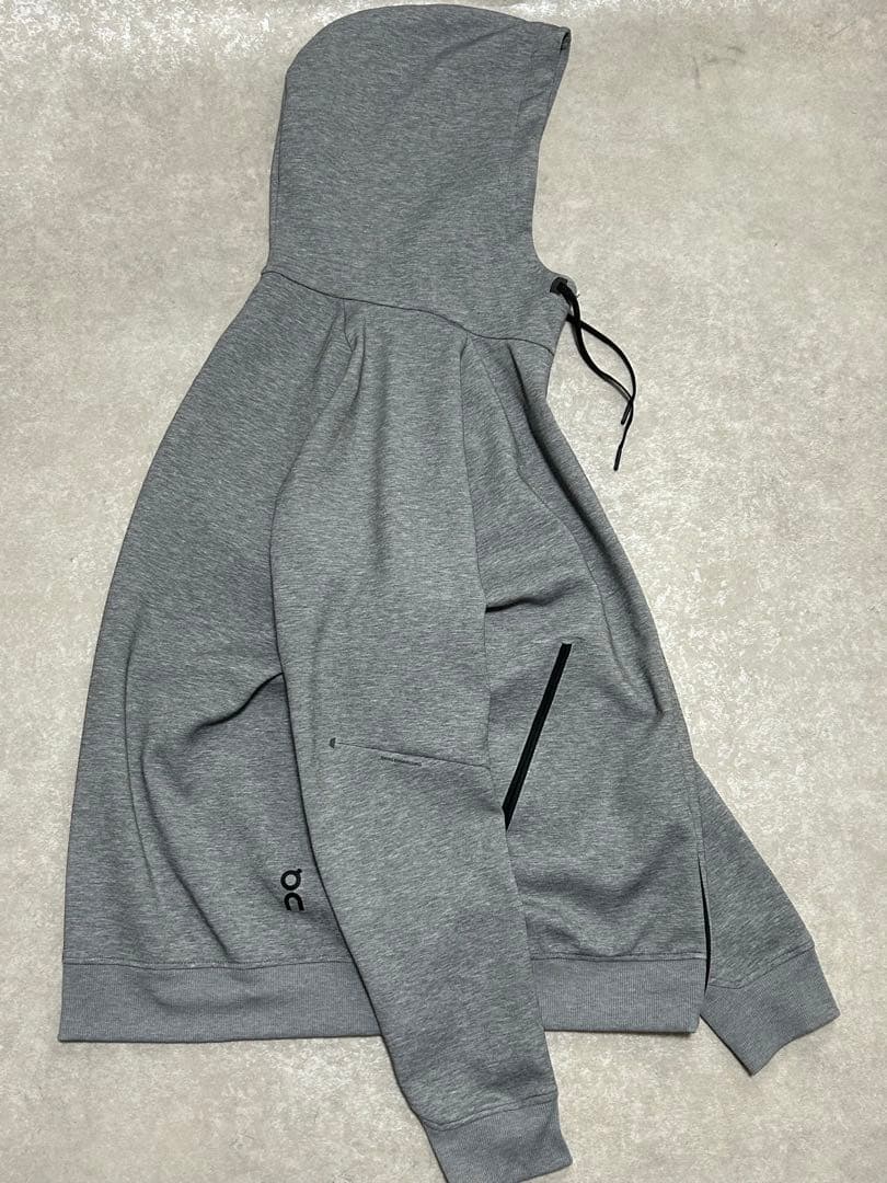 未使用級 on ジップフーディー　ジップパーカー 2XL グレー メンズ