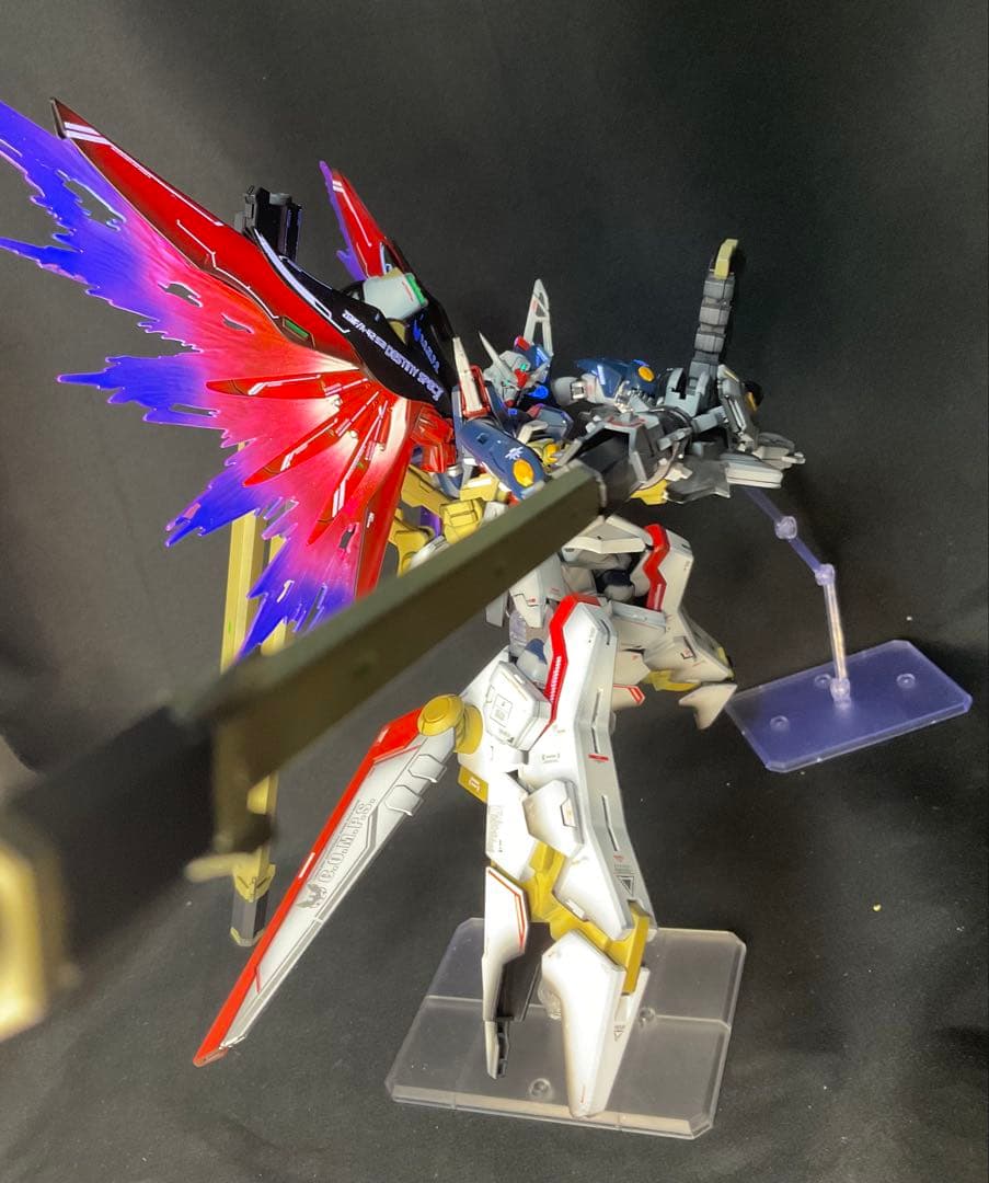 ジュンデスティニーガンダム SpecII ゼウスシルエット&光の翼　完成品
