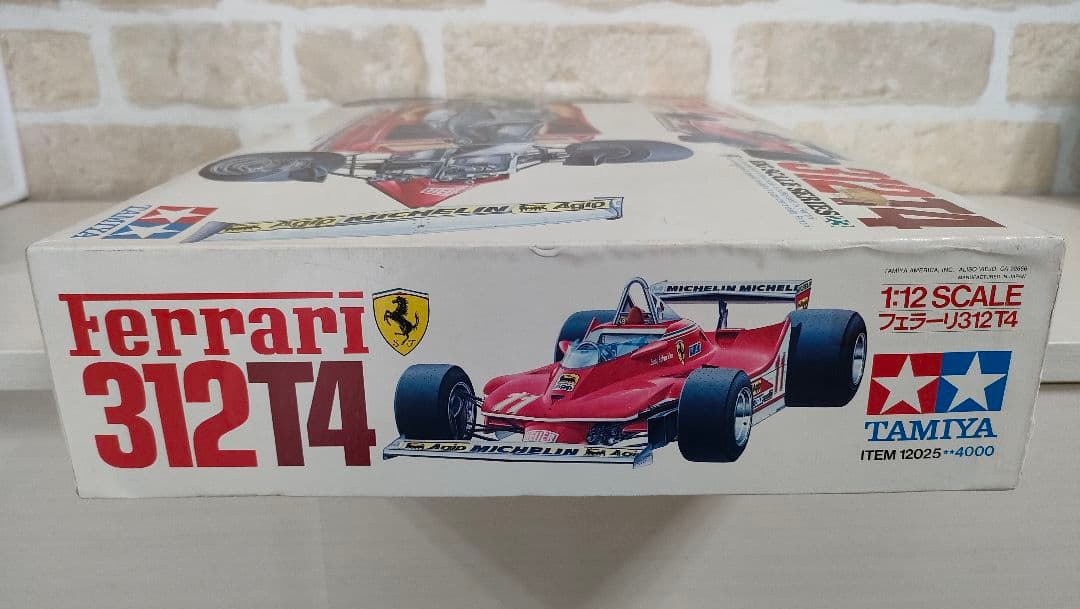 タミヤ 1/12ビッグスケールシリーズ No.23 フェラーリ 312T4