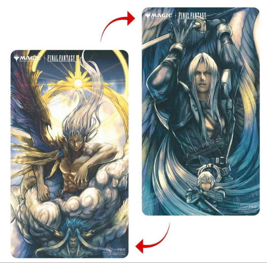 Ultra Pro セフィロス 両面プレイマット 2枚セット mtg 野村哲也