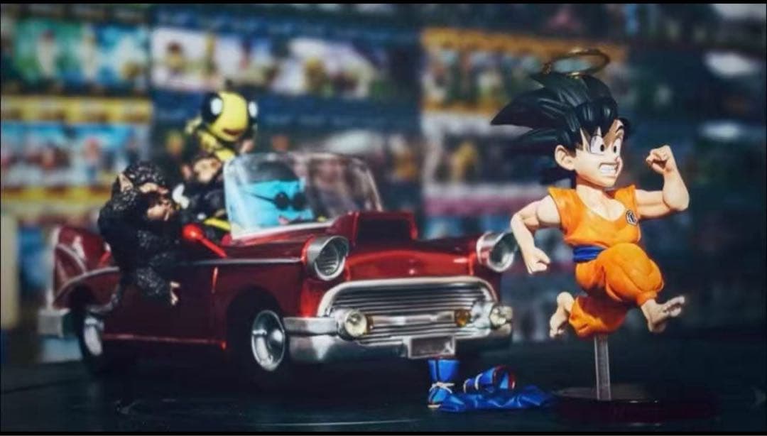ドラゴンボール 孫悟空 ガレキ ガレージキット スタチューX①⑤⑦
