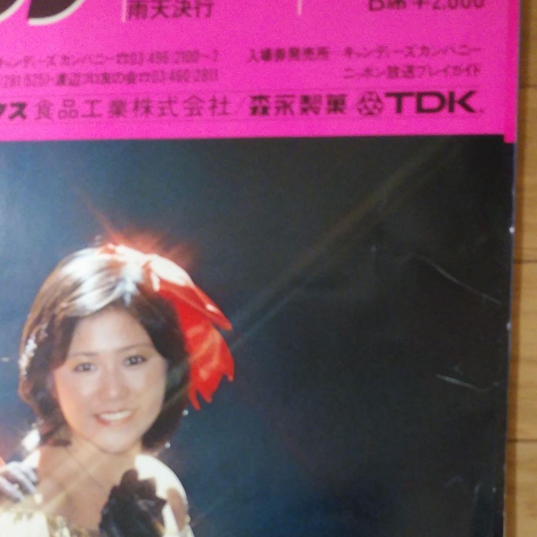 キャンディーズポスター　CANDIES 　キャンディーズ　伊藤蘭　昭和レトロ