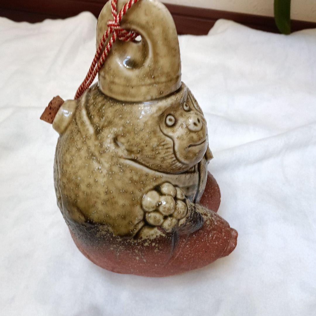 陶器製 猿の形の容器