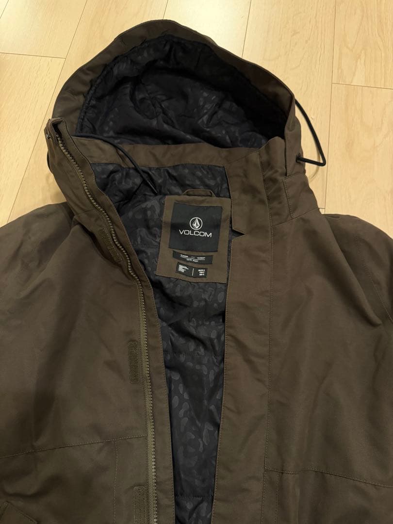 VOLCOM スノーボードウェア Sサイズ ブラウン