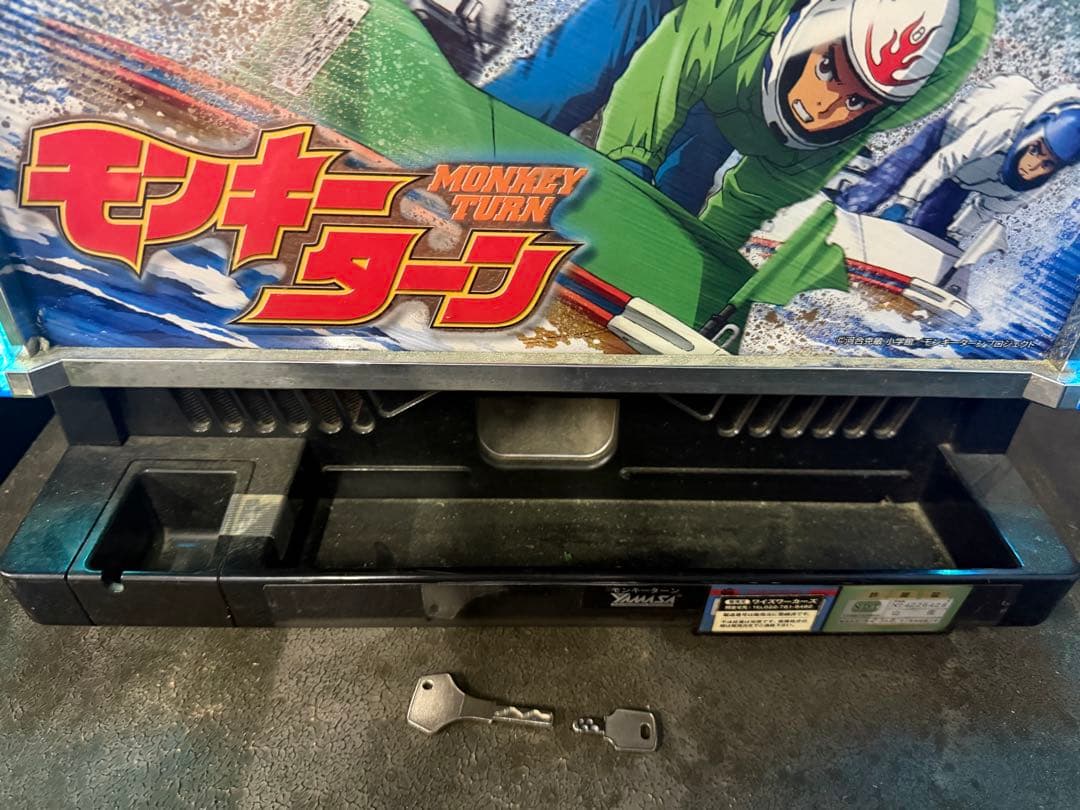 【通電確認済み】ジャンク品★実機　モンキーターン初期スロット　設定キーあり　山佐