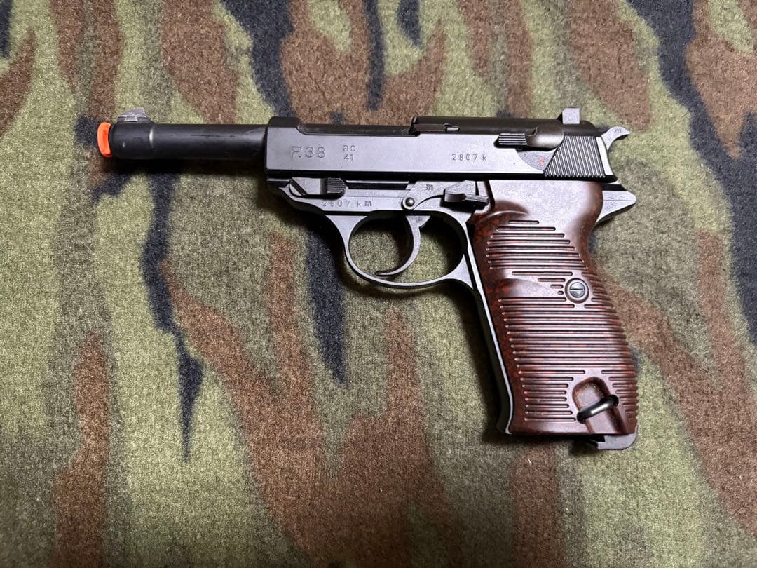 マルゼン ワルサーP38 ブラック ガスガン