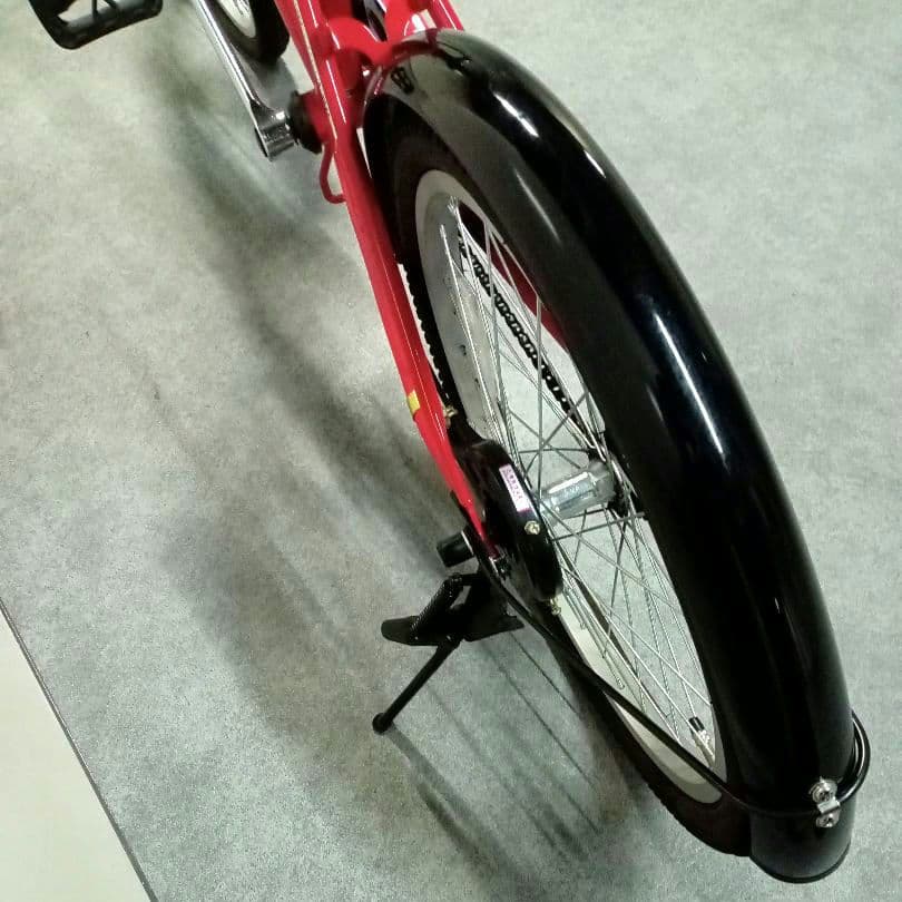 【エコメルカリ便のみ】軽量 折りたたみ自転車 レッド 赤 20インチ