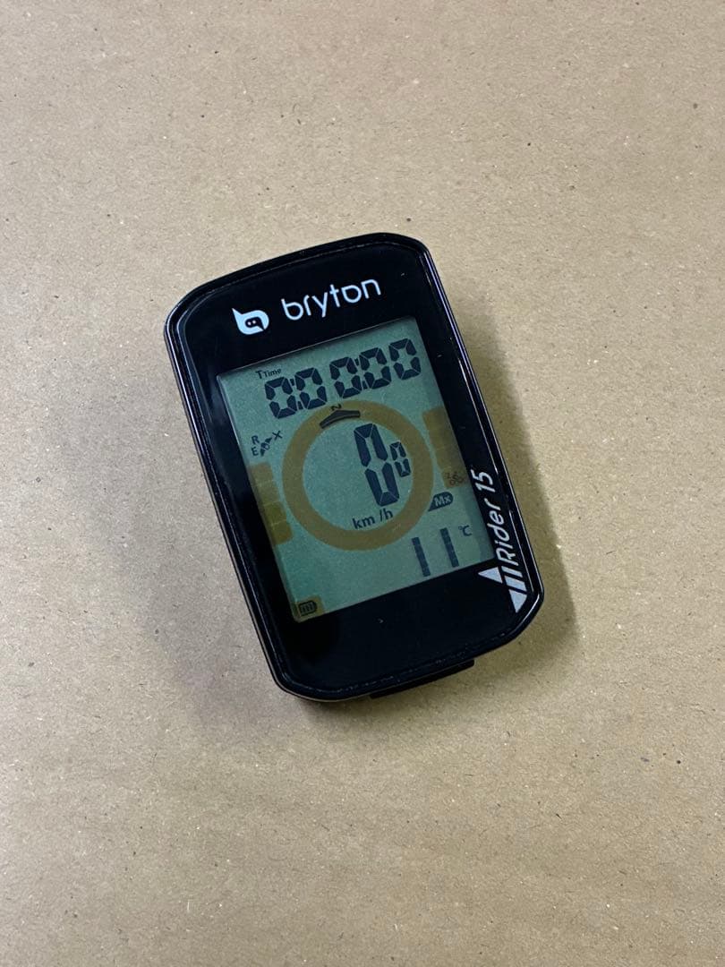 Bryton Rider 15 MOON METEOR サイコン /ライトセット