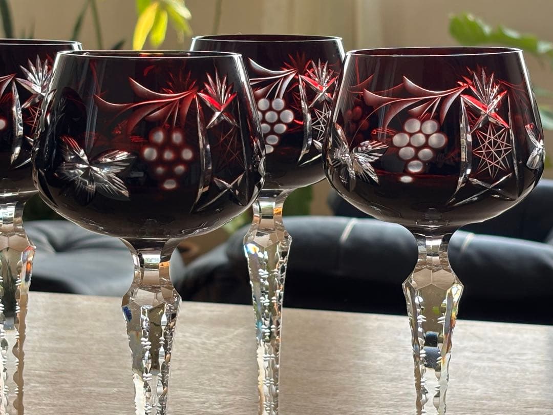 LAUSITZER GLASS ラウジッツァーグラス　ザクセンクリスタル　高島屋