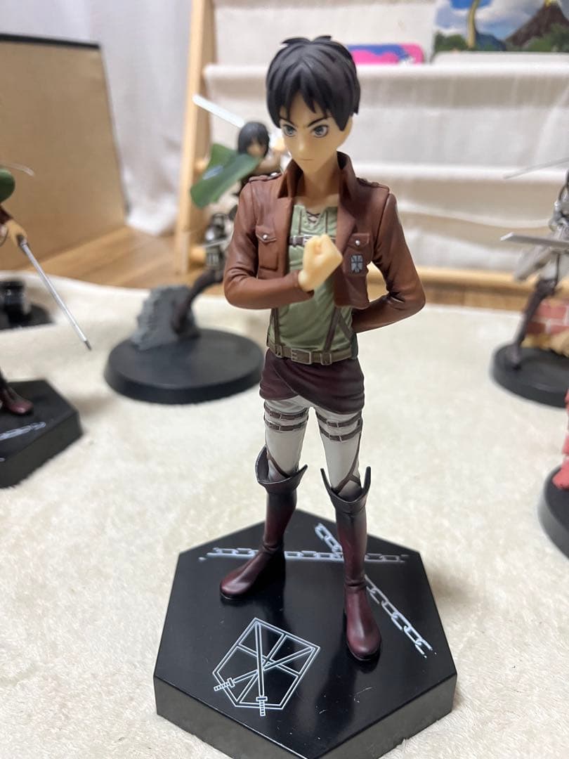進撃の巨人 リヴァイ フィギュア 6体セット