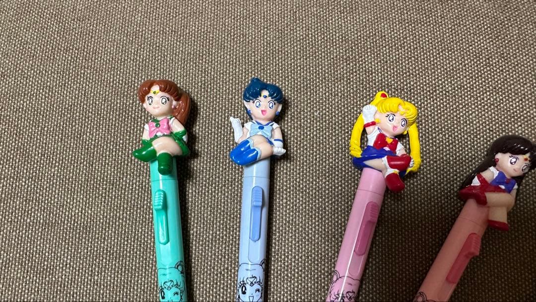 当時物 美少女戦士セーラームーン ボールペン 5本セット レア