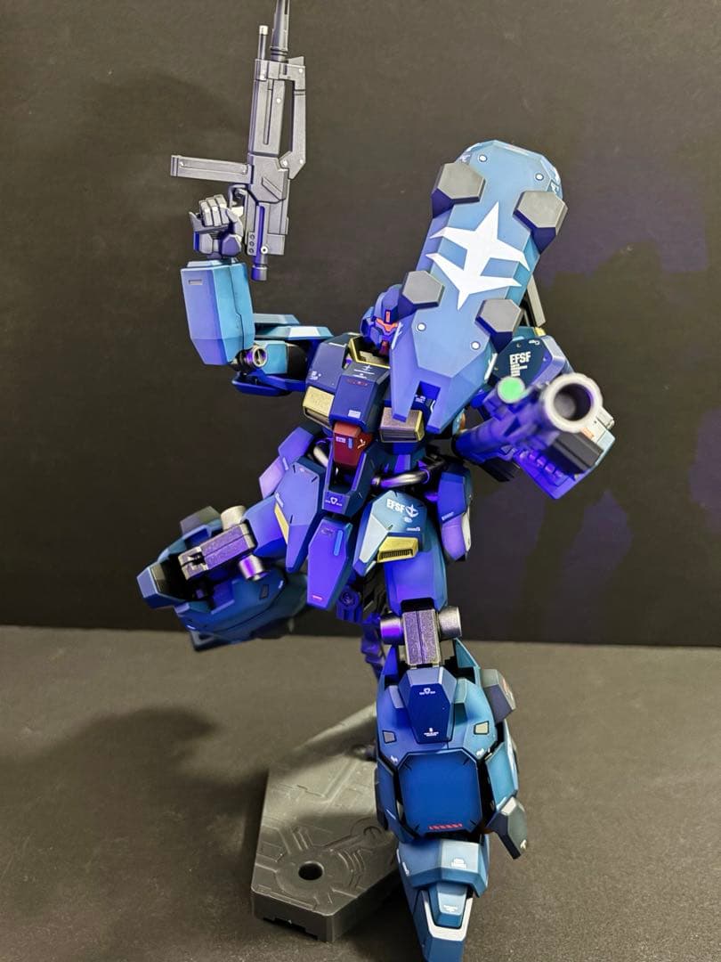 HG グスタフカール00型　全塗装完成品　台座付属