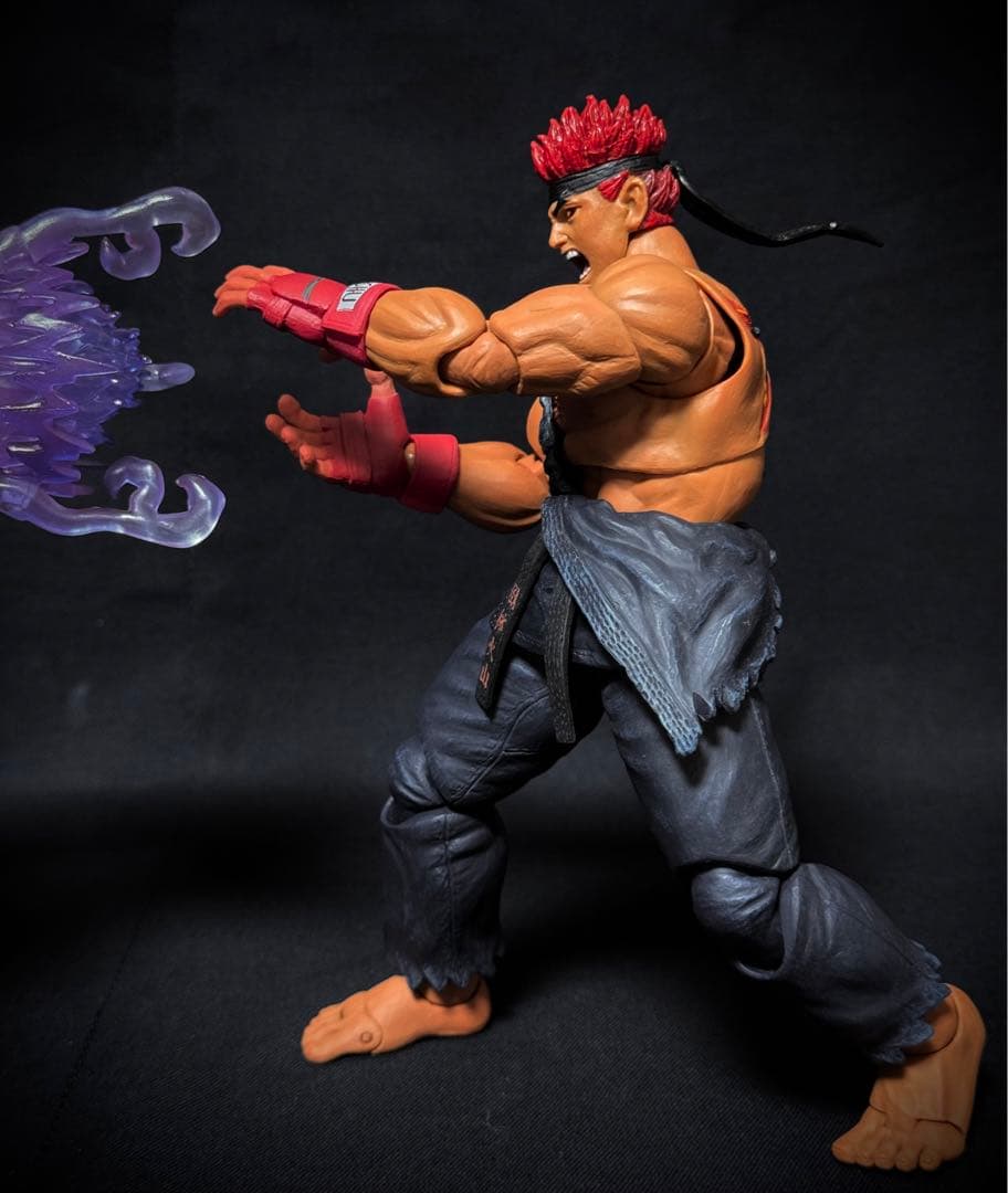 ウルトラストリートファイターIV アクションフィギュア殺意の波動に目覚めたリュウ