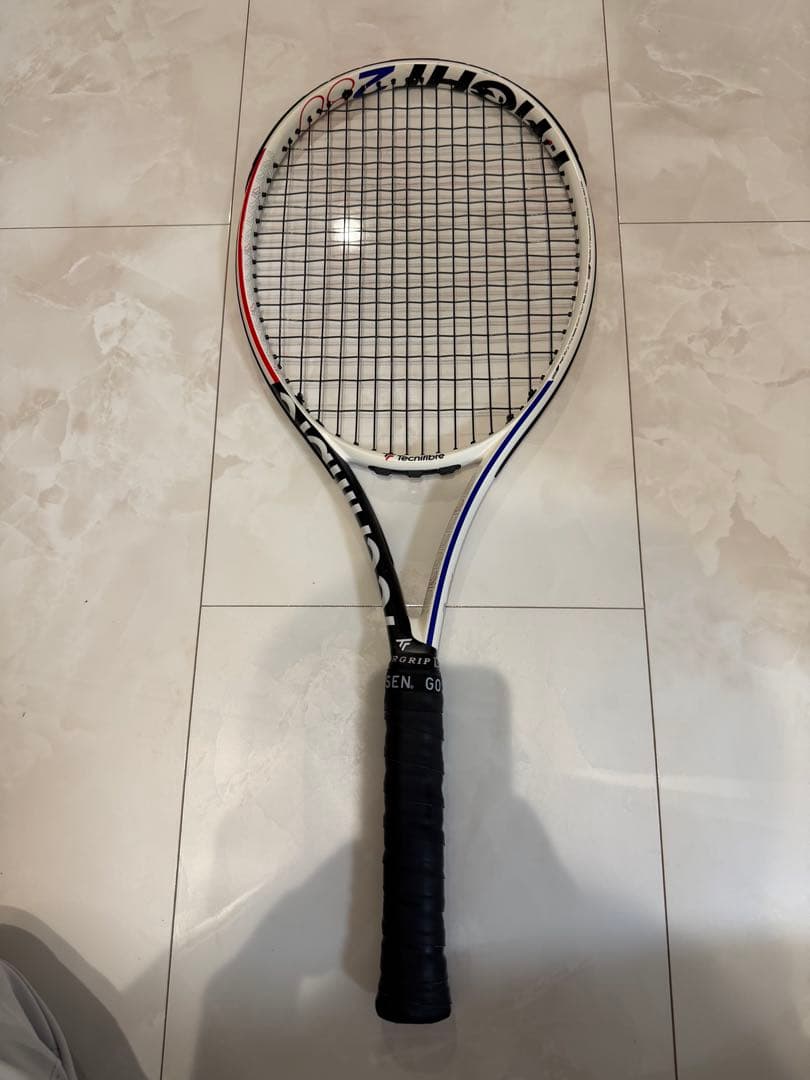 TF 硬式テニスラケット 黒/白/青