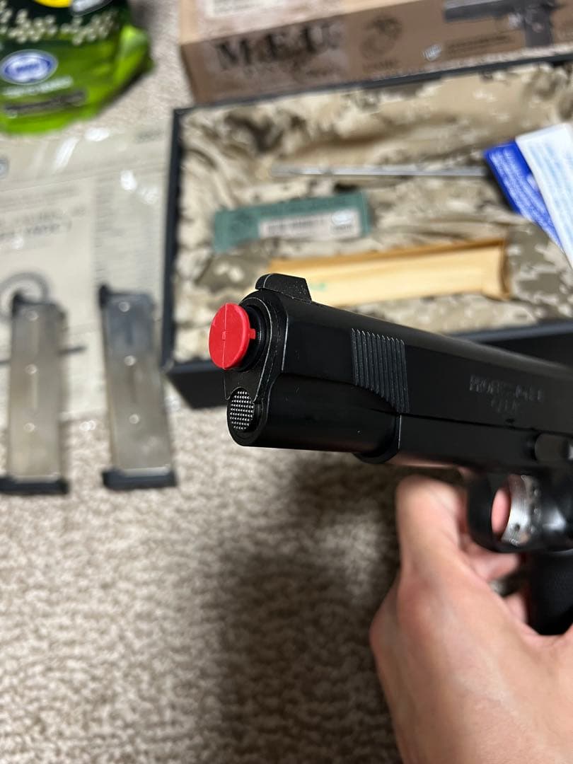 東京マルイ M.E.U. PISTOL .45ガスガンMEU ピストルおまけ付き