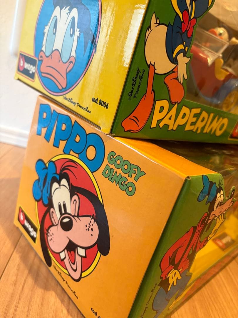 【80s】ヴィンテージ ドナルド&グーフィ2点セット！ ブラゴ ディズニー
