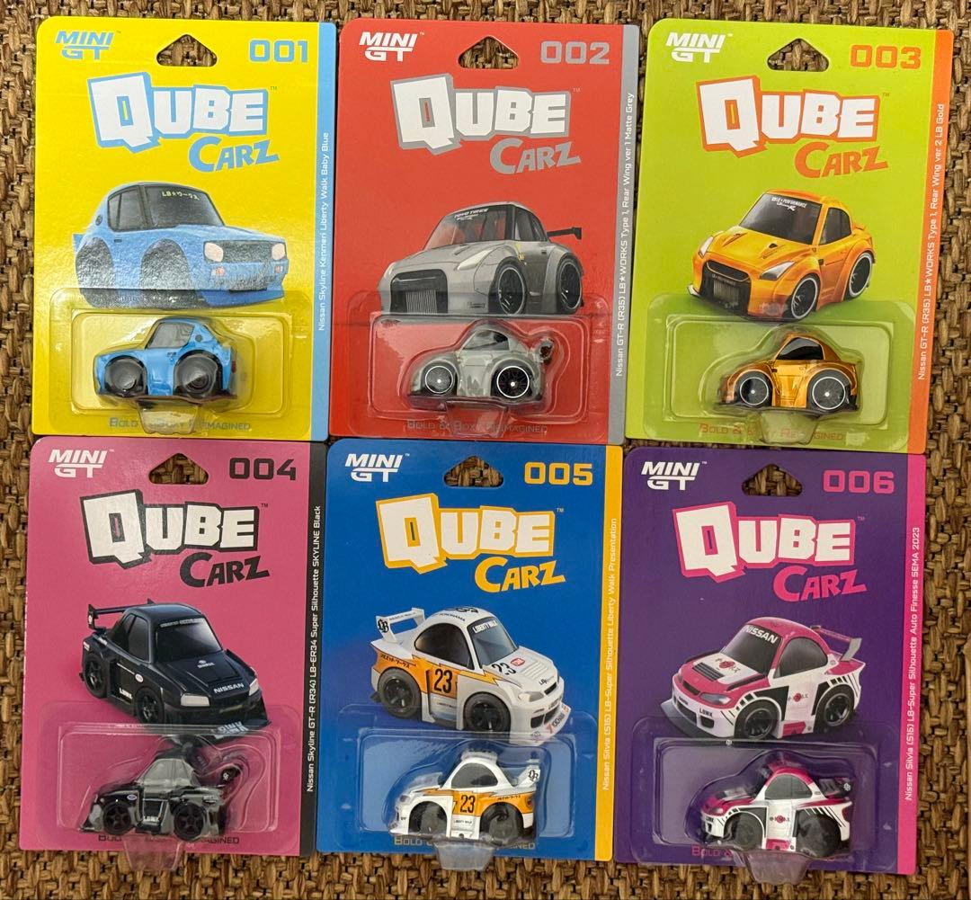 Minigt QUBE CARZ 6台セット