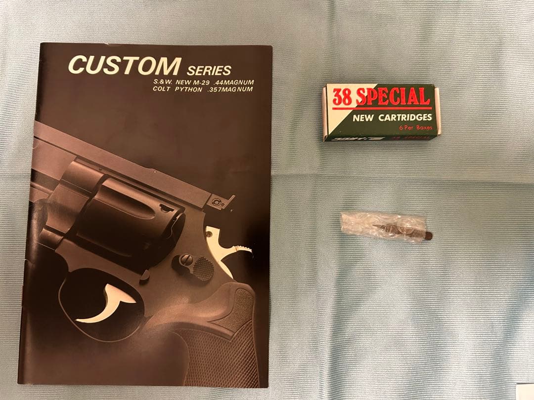 絶版【コクサイ】s&w M64モデルガン+交換用木グリ