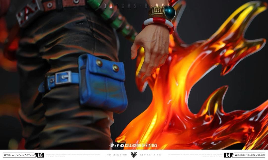 ONE PIECE ポートガス·D·エース 1/6 彫刻フィギュア 海外限定