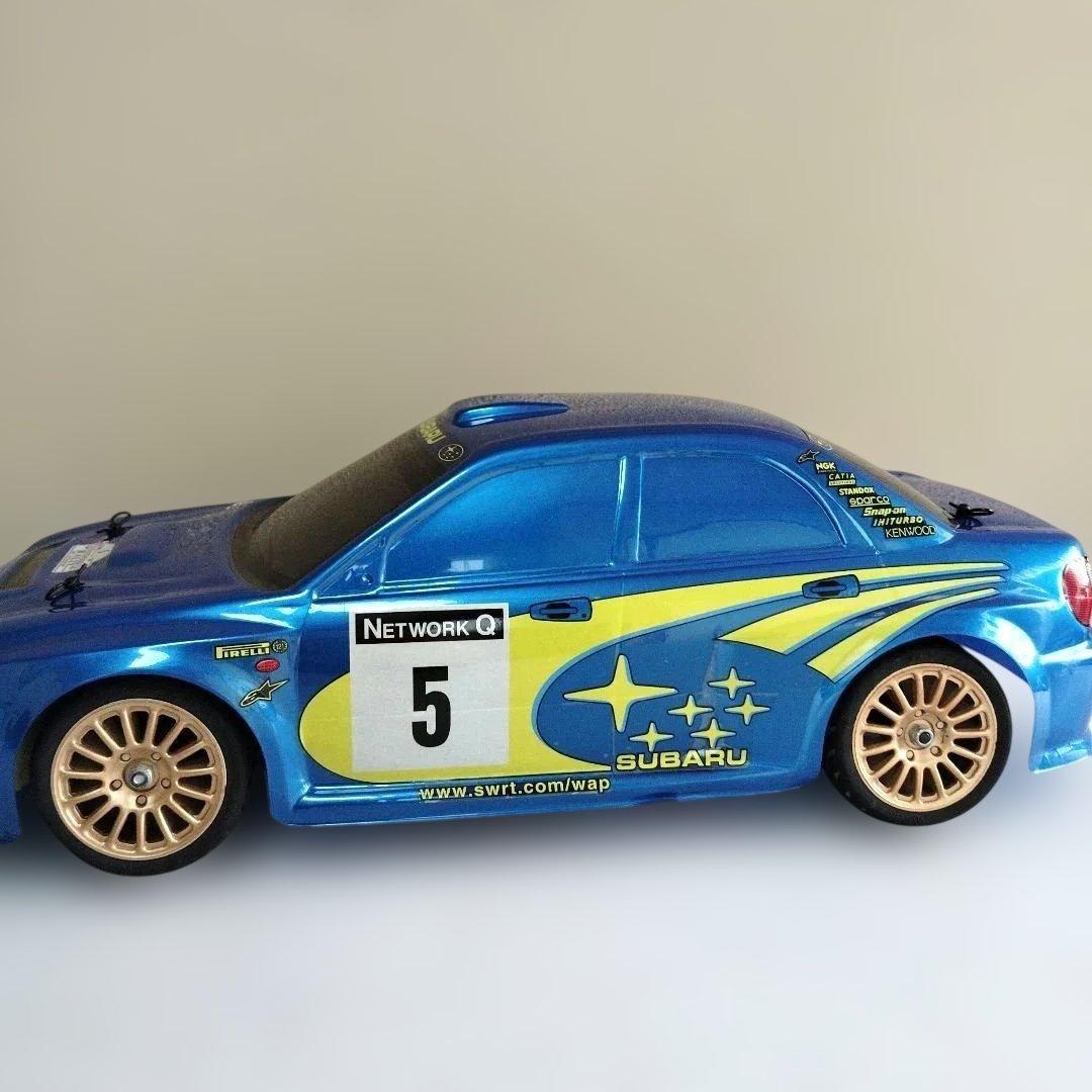 デアゴスティーニ　1/10 ラジコン　スバルインプレッサ ESC仕様