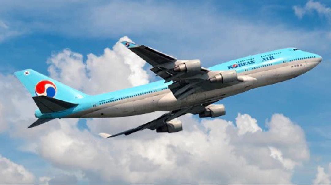 大韓航空 Planetags B747-400 0727誕生日番号