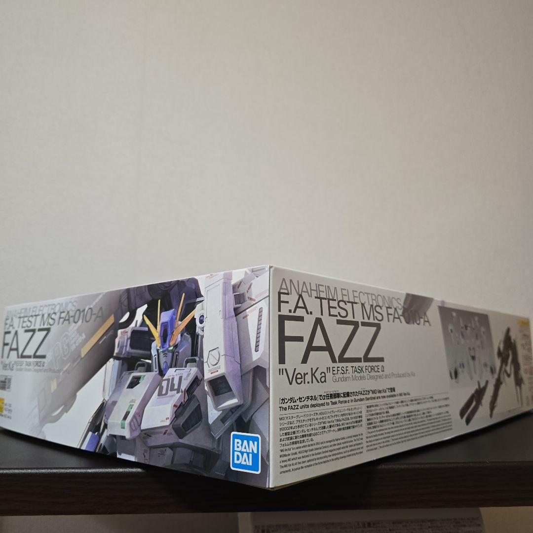 シ*ク様 MG 1/100 FAZZ Ver.Ka