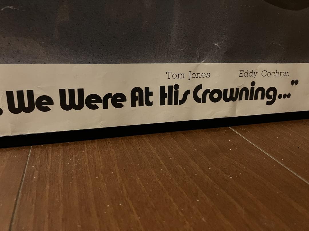 幻の作品★1973年 オランダ製 当時物 エルビス プレスリー 額付 ポスター