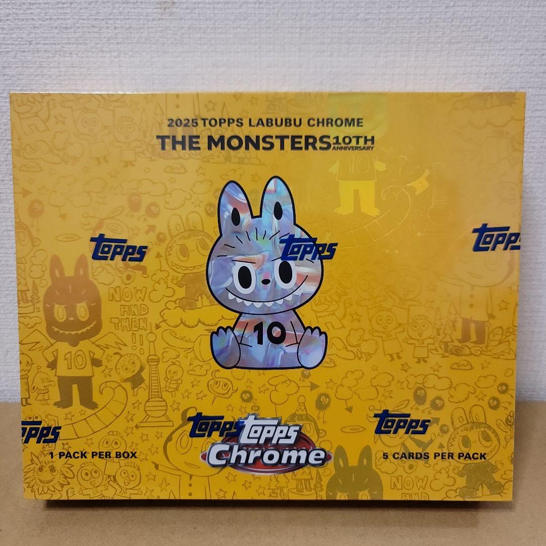 ドラゴンボールカード 2025 Topps Chrome Labubu 5box