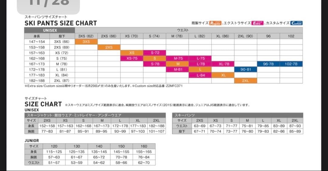 ミズノ　スキーウェアプレミアムビブパンツ