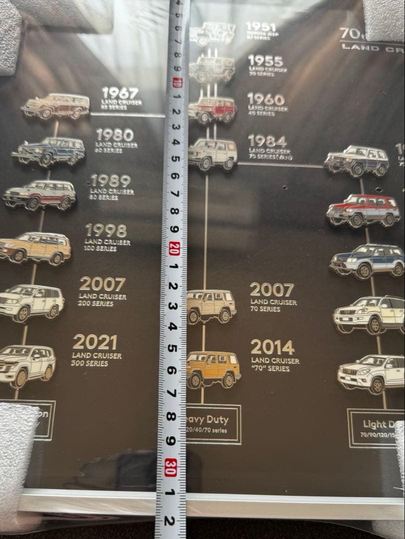 トヨタ ランドクルーザー 70周年記念 アートパネル