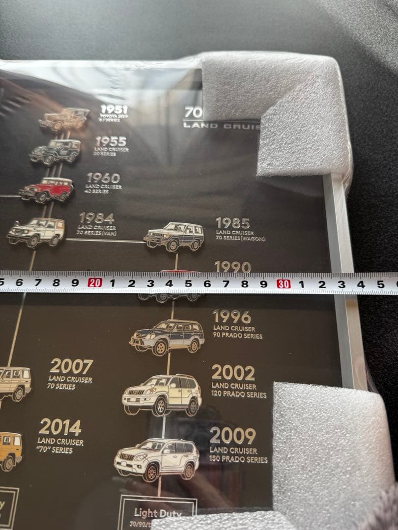 トヨタ ランドクルーザー 70周年記念 アートパネル