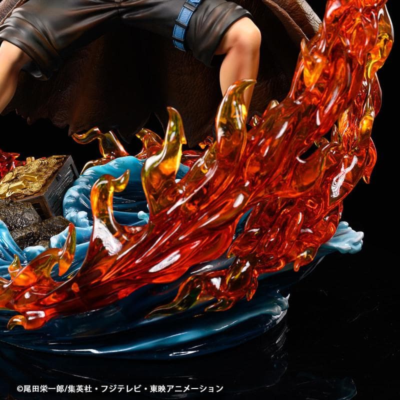 【新品】1/4 フィギュア　ワンピース　ログコレクション　エース