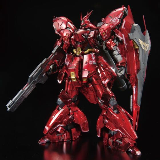 ガンダムベース限定νガンダムチタニウムフィニッシュ＆サザビーメカニカルコアメッキ