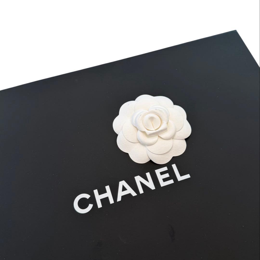 CHANEL 空箱 布袋 リボン付き 新品 黒