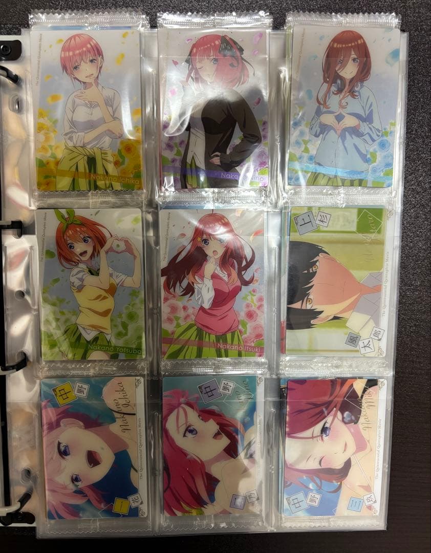 五等分の花嫁　ウエハース　過去弾10弾分フルコンプリートセット　未開封品